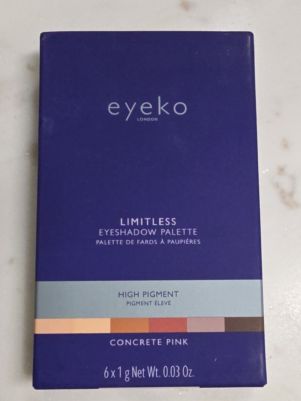 Eyeko Limitless Eyeshadow Palette - Concrete Pink